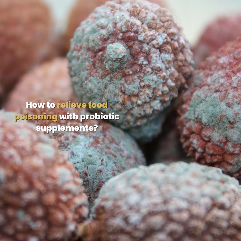 How to relieve food poisoning with probiotic supplements?